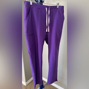 FIGS Magic Purple Yola Skinny Pants - medium. Limited edition color